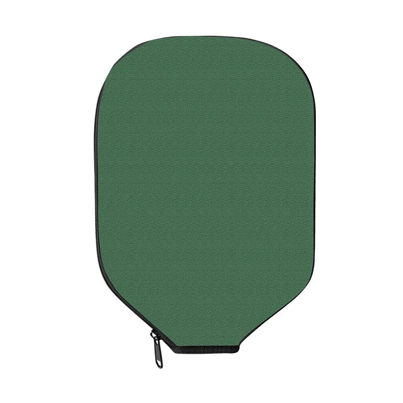 Neoprene Pickleball Paddle Cover with Zipper Portable Pickleball Racket Protective Sleeve Colorful Durable Pickleball Racket Bag