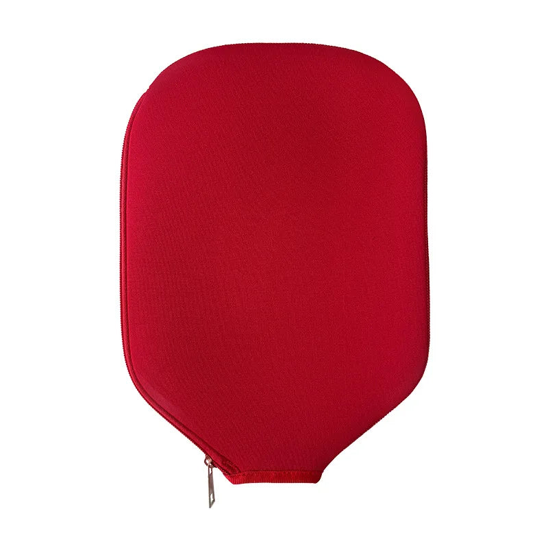 Neoprene Pickleball Paddle Cover with Zipper Portable Pickleball Racket Protective Sleeve Colorful Durable Pickleball Racket Bag