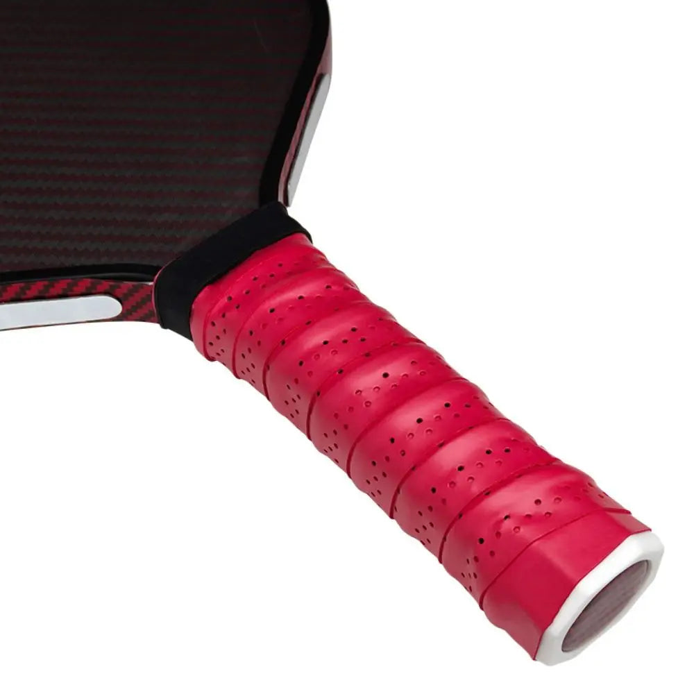 Raised Ridge Pickleball Grip Tape Sweat Absorbent Universal Cozy Overgrip Wrap Breathable Enhanced Traction Paddle Grip Cover