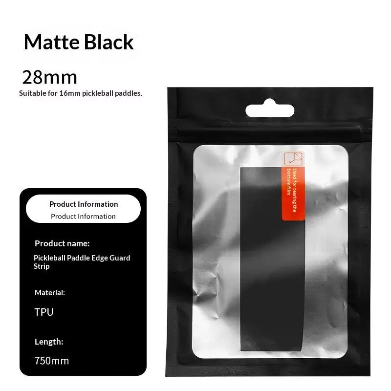 16Mm Pickleball Paddle Edge Tape Shock Absorbing anti Fall Head Edge Guard for Racket Scratch Resistant for Intense Court Play