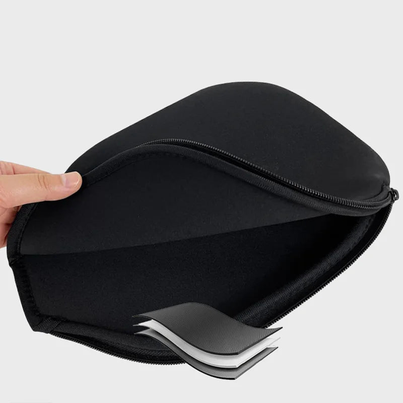 Neoprene Pickleball Paddle Cover with Zipper Portable Pickleball Racket Protective Sleeve Colorful Durable Pickleball Racket Bag