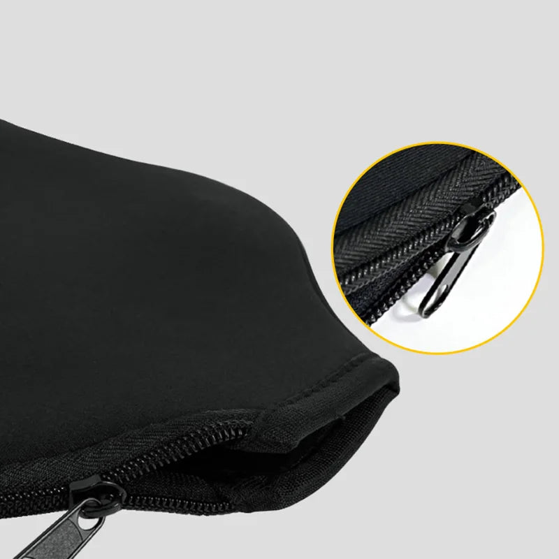 Neoprene Pickleball Paddle Cover with Zipper Portable Pickleball Racket Protective Sleeve Colorful Durable Pickleball Racket Bag