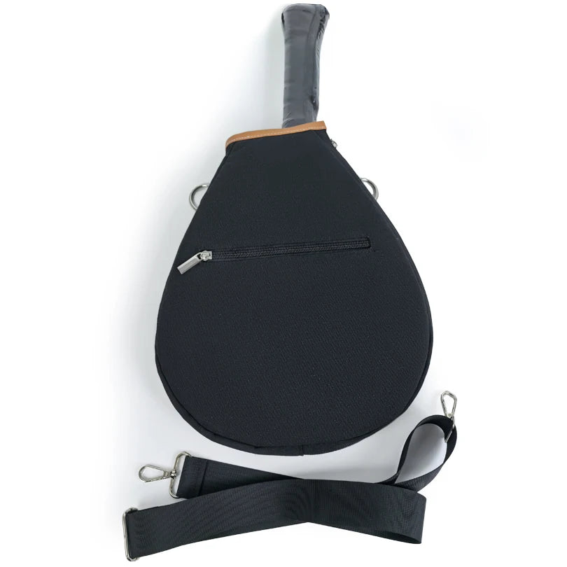 The Multi-Sport Paddle Sling Bag: Protective Crossbody for Pickleball, Table Tennis & Tennis Racquets – Perfect for On-The-Go
